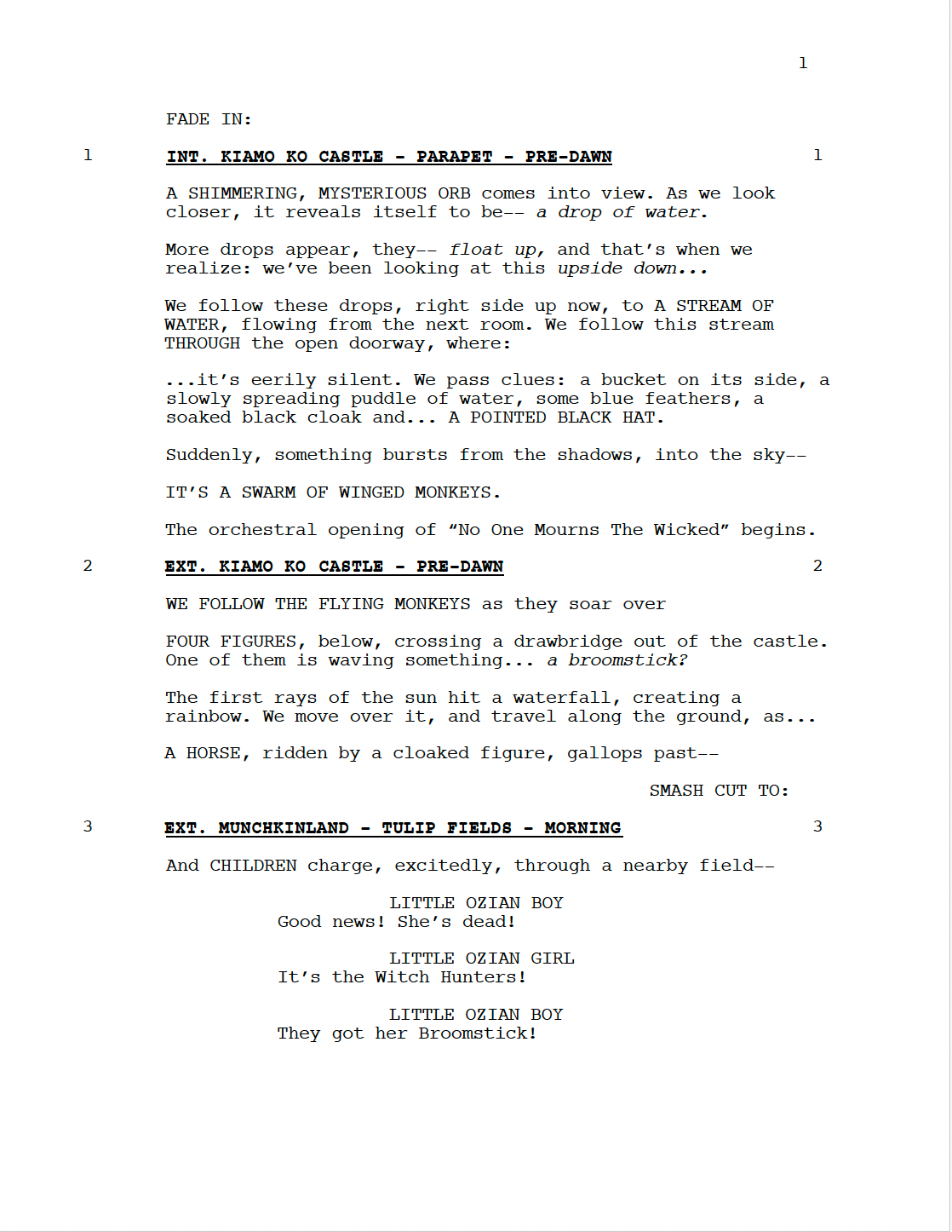 Wicked (2024) Movie Script Screenplay Gift for Film Buffs Gift for Movie Lovers Gift Idea Movie Memorabilia Gift for Friend Gift Ideas Gift