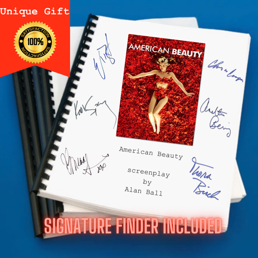 American Beauty Movie Script Screenplay Gift for Film Buffs Gift for Movie Lover Gift Idea Movie Memorabilia Gift for Friend Gift Ideas Gift
