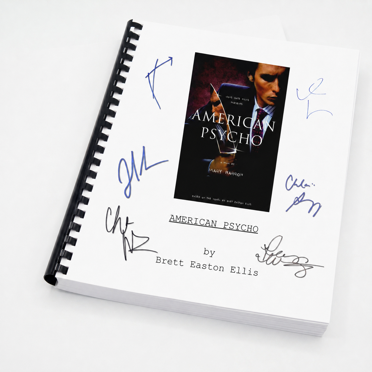 American Psycho Movie Script Screenplay Gift for Film Buffs Gift for Movie Lover Gift Idea Movie Memorabilia Gift for Friend Gift Ideas Gift