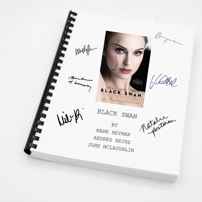 Black Swan Movie Script Screenplay Gift for Film Buffs Gift for Movie Lovers Gift Idea Movie Memorabilia Gift for Friend Gift Ideas Gifts
