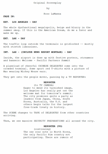 Rush Hour Movie Script Screenplay Gift for Film Buffs Gift for Movie Lovers Gift Idea Movie Memorabilia Gift for Friend Gift Ideas Gift