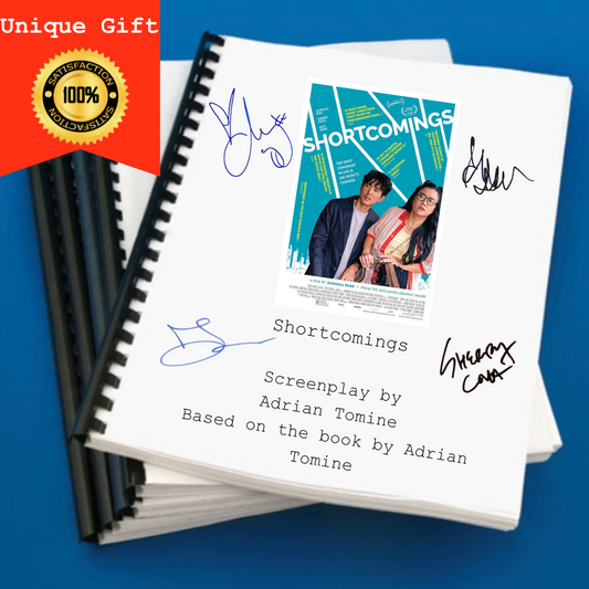 Shortcomings Movie Script Screenplay Gift for Film Buffs Gift for Movie Lovers Gift Idea Movie Memorabilia Gift for Friend Gift Ideas Gifts