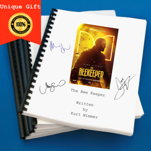 The Beekeeper Movie Script Screenplay Gift for Film Buffs Gift for Movie Lovers Gift Idea Movie Memorabilia Gift for Friend Gift Ideas