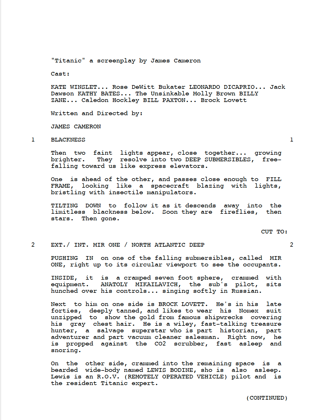 Titanic Movie Script Screenplay Gift for Film Buffs Gift for Movie Lovers Gift Idea Movie Memorabilia Gift for Friend Gift Ideas Gifts
