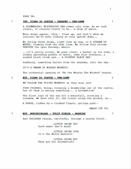 Wicked (2024) Movie Script Screenplay Gift for Film Buffs Gift for Movie Lovers Gift Idea Movie Memorabilia Gift for Friend Gift Ideas Gift
