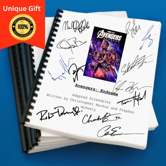 Avengers: Endgame Gift for film buffs Gift for movie lovers friend gifts Memorabilia for film Perfect gift for friend Gift for her Best gift