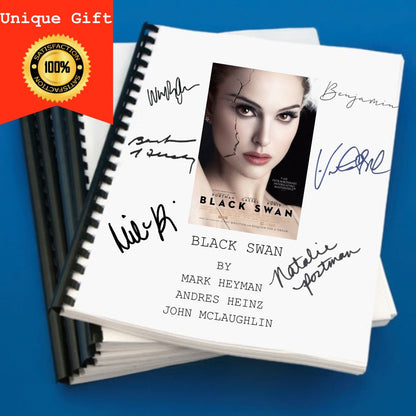 Black Swan Movie Script Screenplay Gift for Film Buffs Gift for Movie Lovers Gift Idea Movie Memorabilia Gift for Friend Gift Ideas Gifts