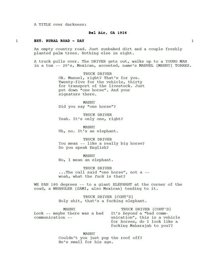 Babylon Movie Script Screenplay Gift for Film Buffs Gift for Movie Lovers Friend Gifts Memorabilia for Film Gift Idea Best Gift Gift for Him
