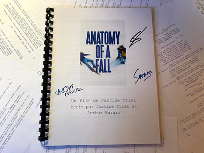 Anatomy of a Fall Movie Script Screenplay Gift for Film Buffs Gift for Movie Lovers Gift for Friend Gift Idea Gift for Film Lovers Gifts