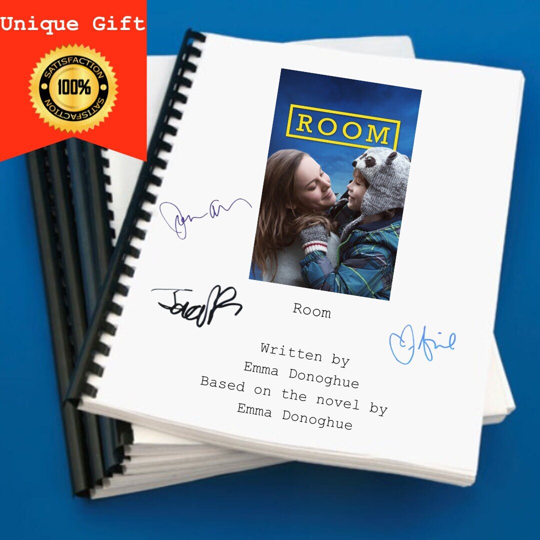 Room Movie Script Gift for Film Buffs Gift for Movie Lovers Memorabilia Movie Gift for Him Gift Idea Gift for Film Lover Gift Ideas
