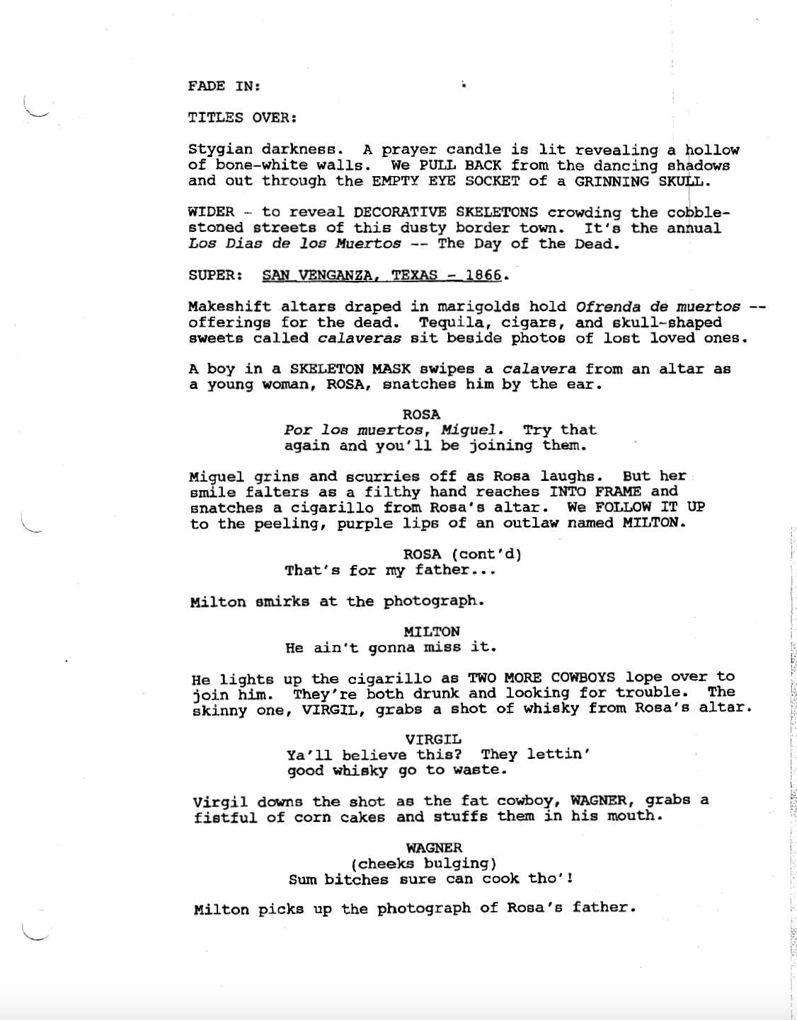 Ghost Rider Movie Script Screenplay Gift for Film Buffs Gift for Movie Lovers Gift Idea Movie Memorabilia Gift for Friend Gift Ideas Gift