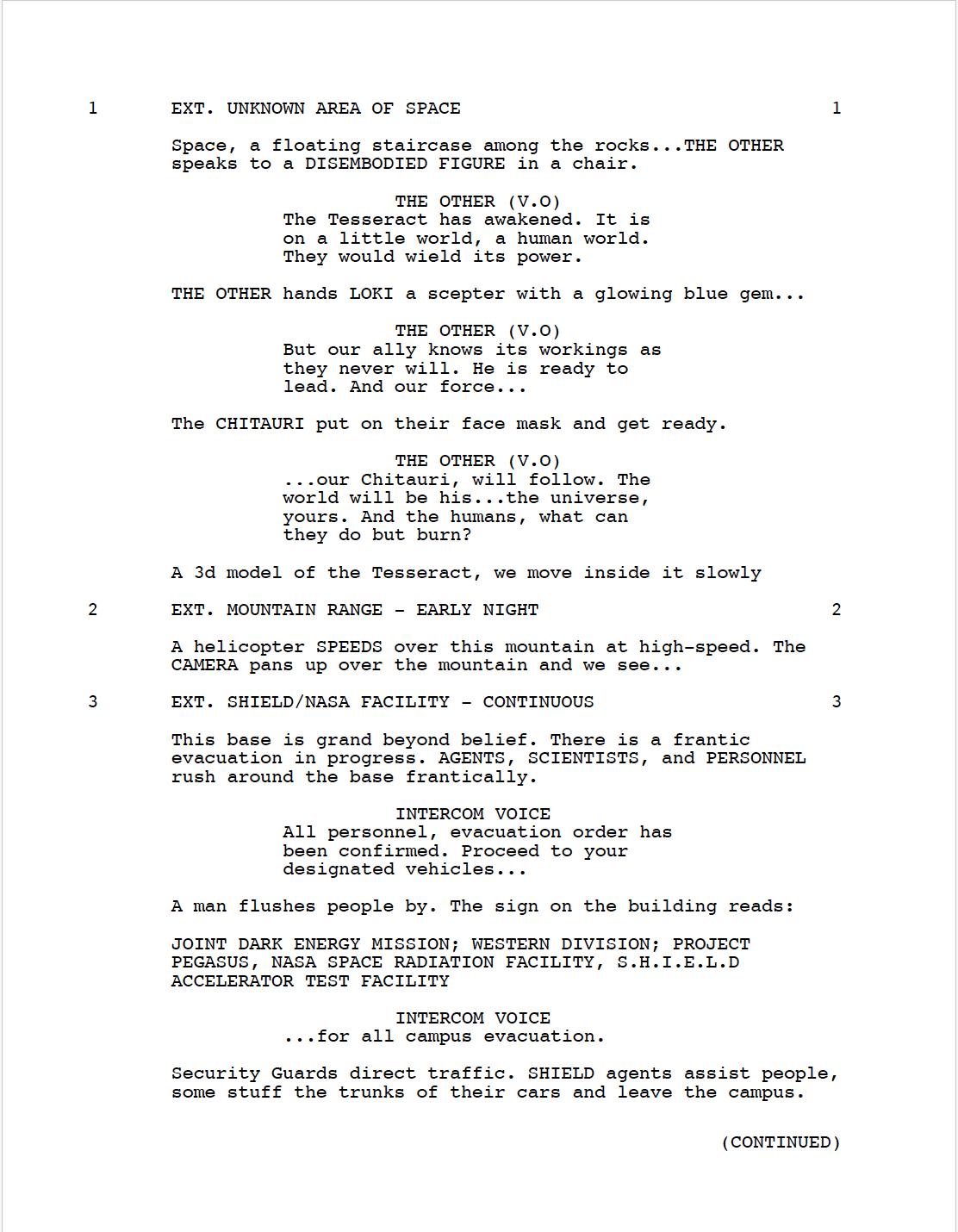 The Avengers Movie Script Screenplay Gift for Film Buffs Gift for Movie Lovers Gift Idea Movie Memorabilia Gift for Friend Gift Ideas Gift