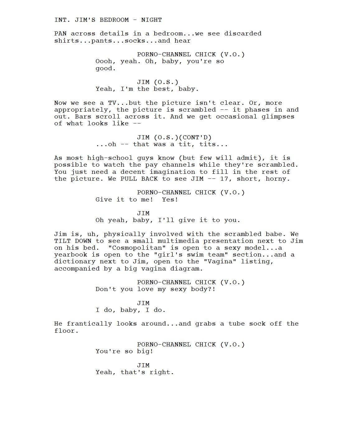 American Pie Movie Script Screenplay Gift for Film Buffs Gift for Movie Lovers Gift Idea Movie Memorabilia Gift for Friend Gift Ideas Gift