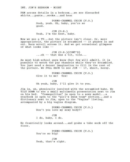American Pie Movie Script Screenplay Gift for Film Buffs Gift for Movie Lovers Gift Idea Movie Memorabilia Gift for Friend Gift Ideas Gift