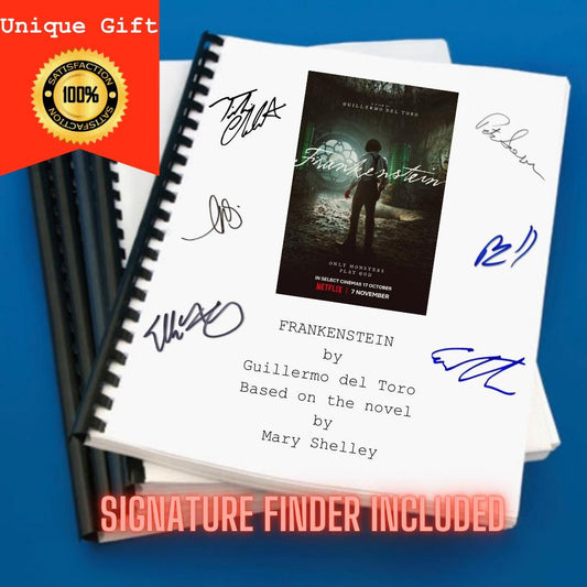 Frankenstein Movie Script Screenplay Gift for Film Buffs Gift for Movie Lovers Gift Idea Movie Memorabilia Gift for Friend Gift Ideas