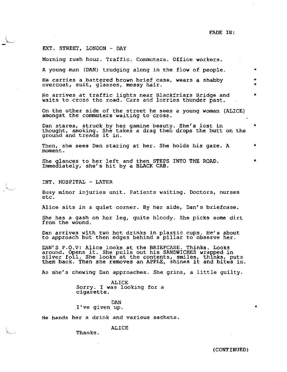 Closer (2004)  Movie Script Screenplay Gift for Film Buffs Gift for Movie Lovers Gift Idea Movie Memorabilia Gift for Friend Gift Ideas