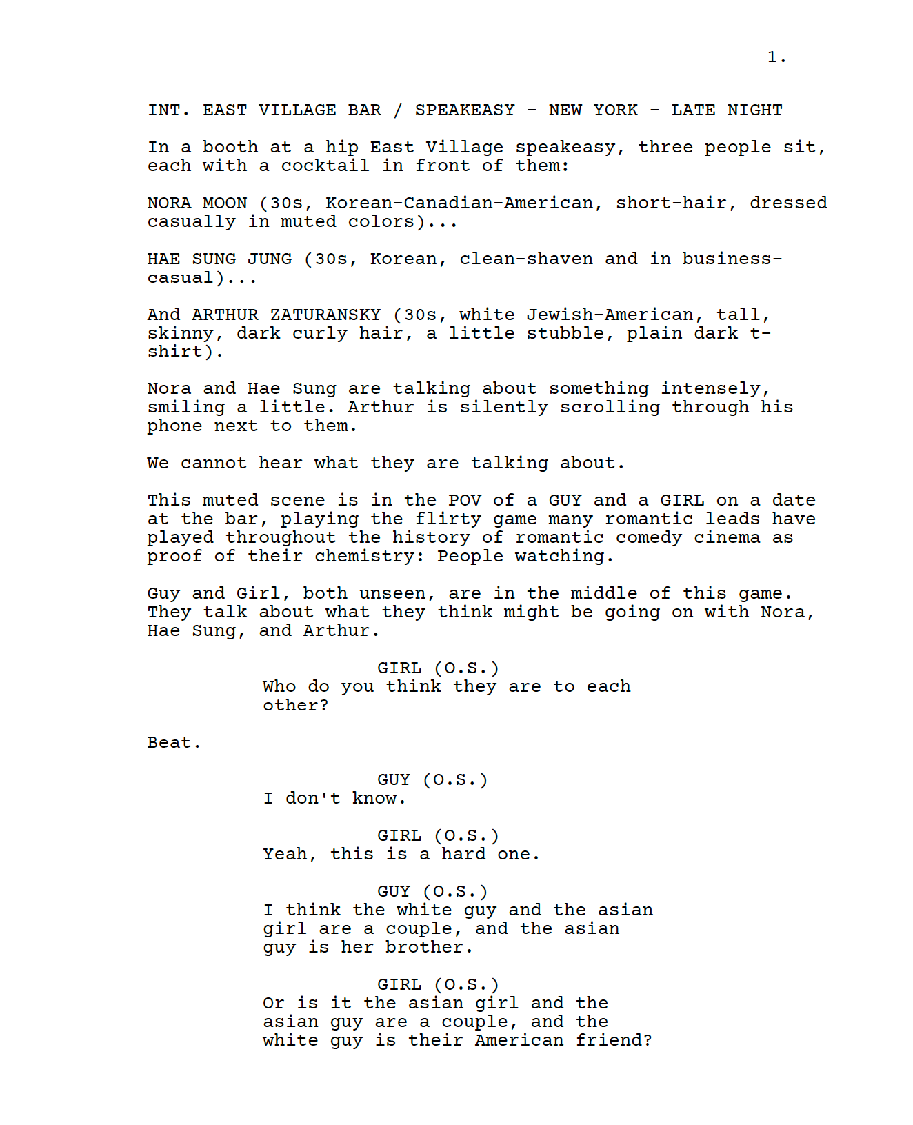 Past Lives Movie Script Screenplay Gift for Film Buffs Gift for Movie Lovers Gift Idea Movie Memorabilia Gift for Friend Gift Ideas Gifts