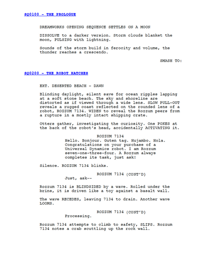 Wild Robot Movie Script Screenplay Gift for Film Buffs Gift for Movie Lovers Gift Idea Movie Memorabilia Gift for Friend Gift Ideas Gift
